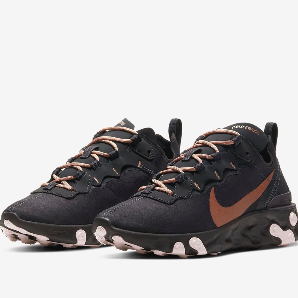 NIKE REACT ROSE GOLD - Picture 4 of 13